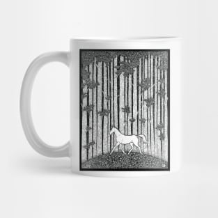 Horse in the Grove Mug